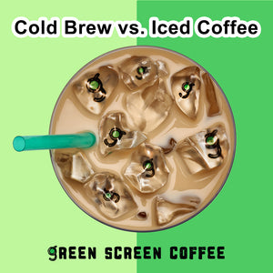 Iced Coffee vs. Cold Brew